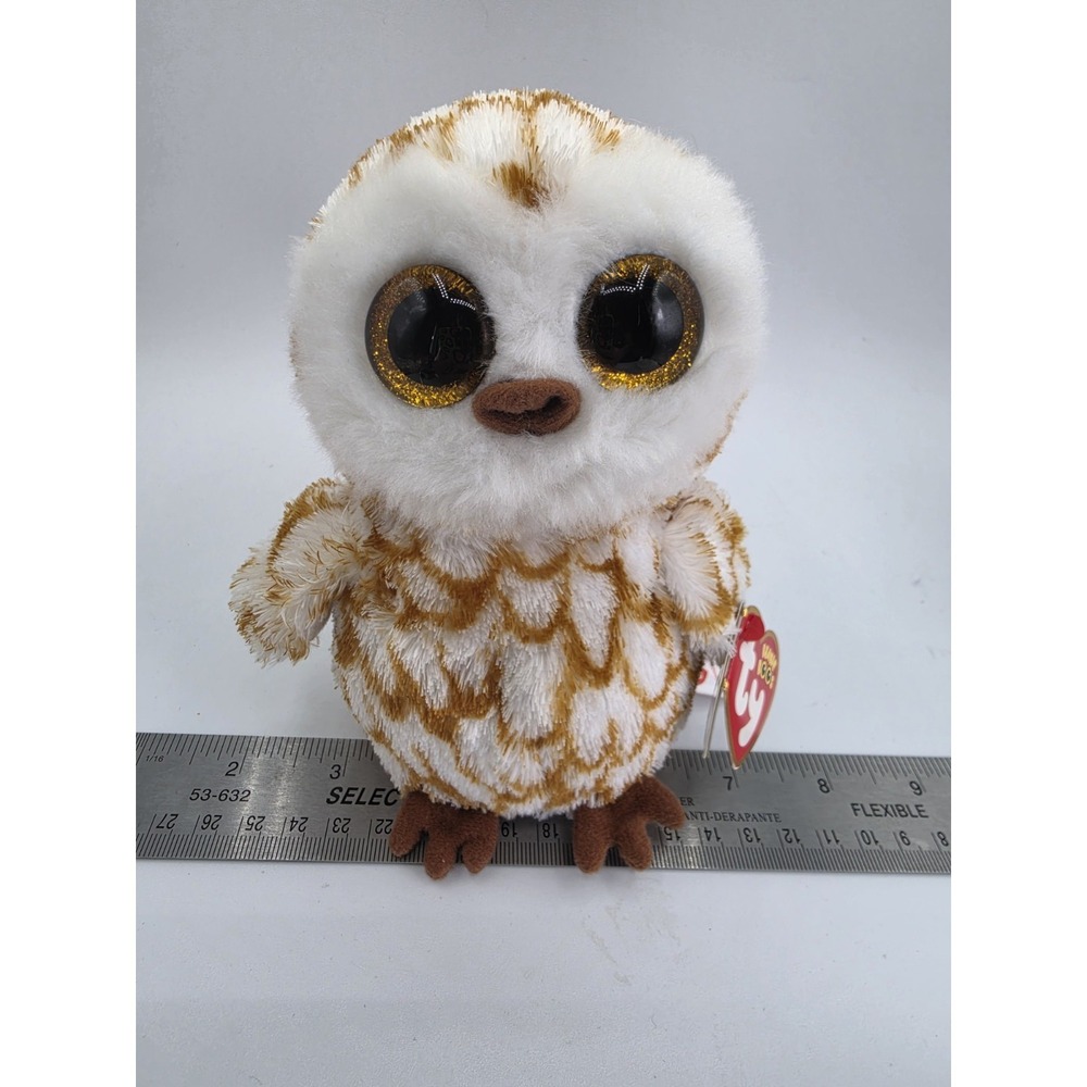 Ty Beanie Boos - SWOOPS the Owl (6 Inch) NEW Plush Stuffed Animal Toy